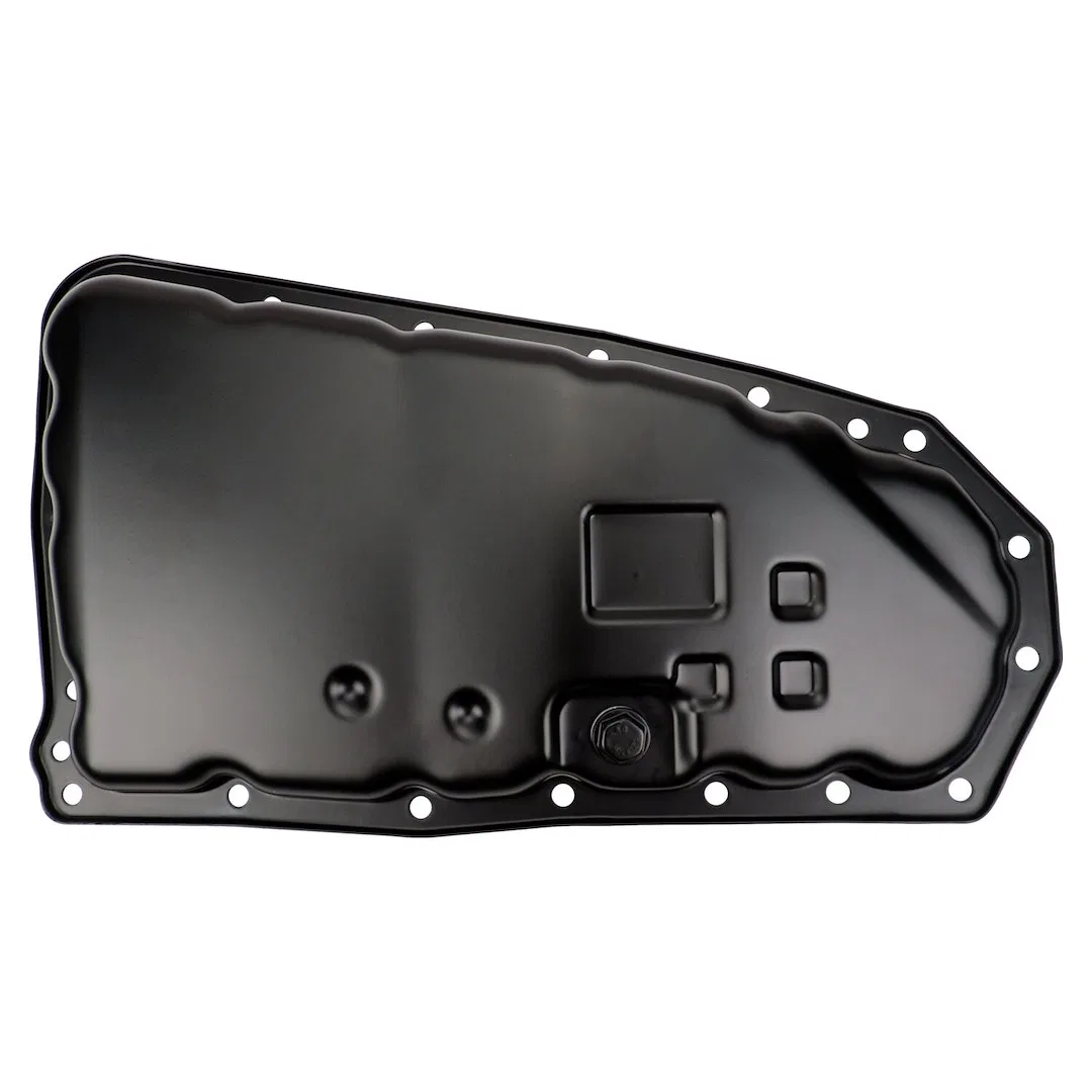 5189837AA – CROWN AUTO Auto Trans Oil Pan, CVT Black Steel Without Drain Plug